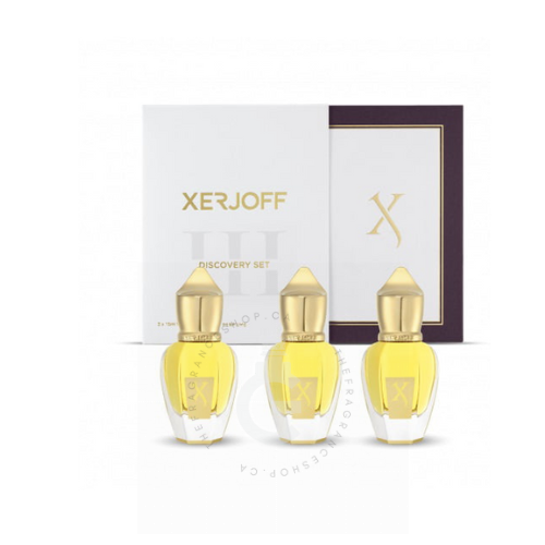 Xerjoff Naxos + Alexandria II + Golden Dallah Set 3 x 15ml Set 3 x